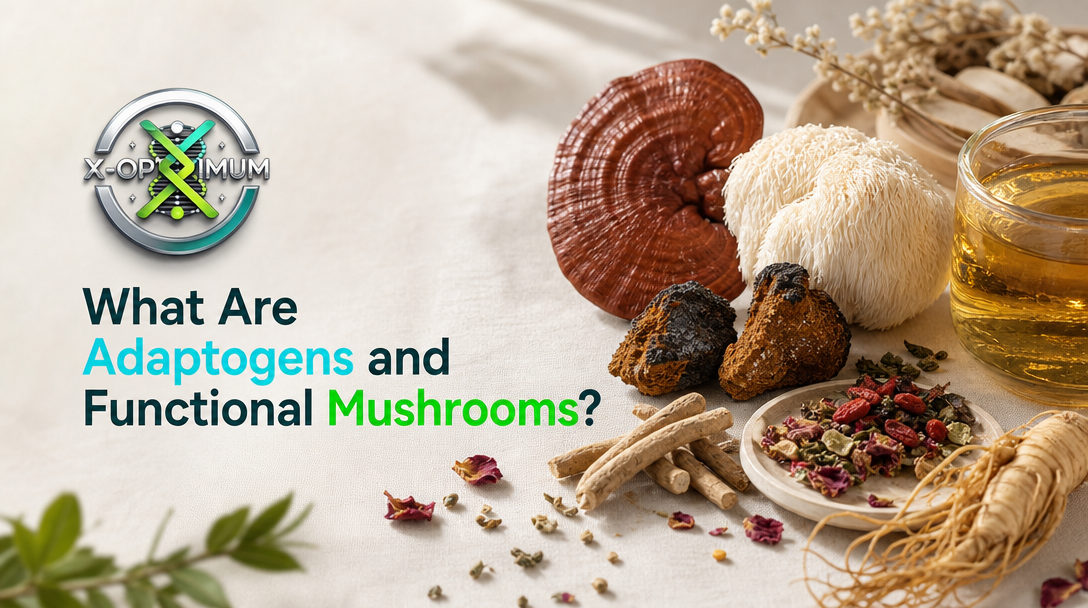 Adaptogens 101: What Ashwagandha, Lion's Mane, and Chaga Actually Do to Your Body