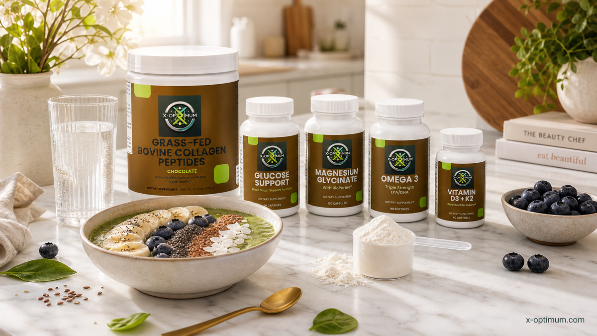 Kelly LeVeque's Supplement Protocol: The Blood Sugar Balance Stack, Available at X-Optimum