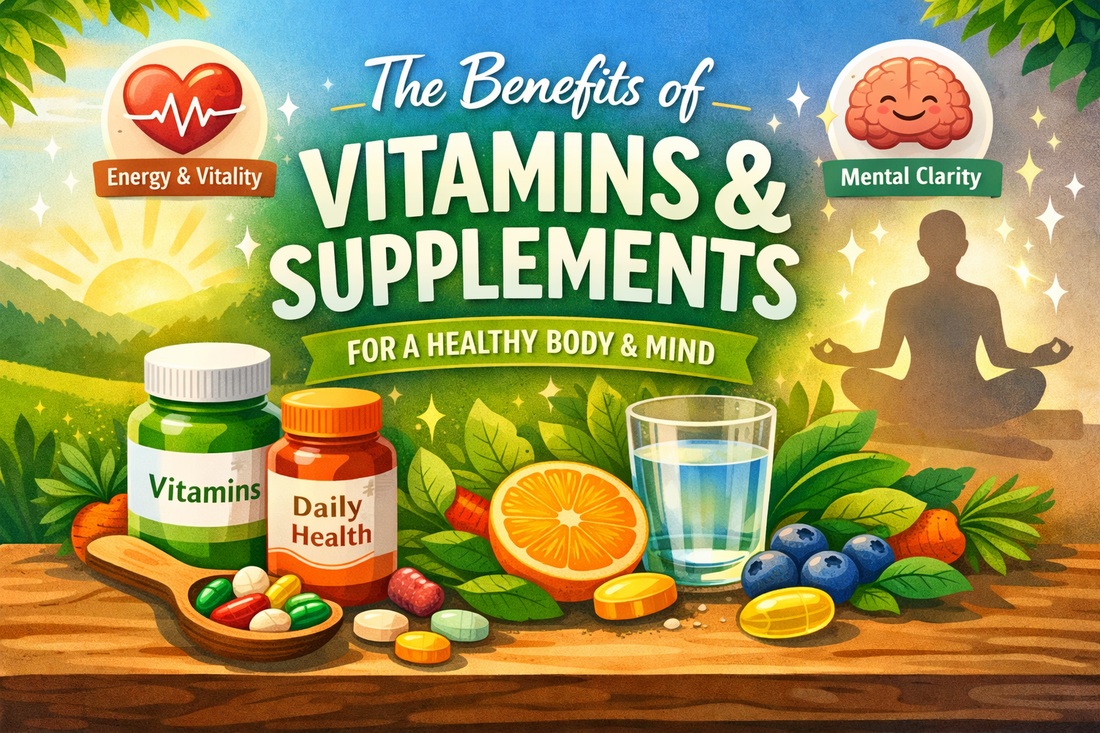 Why Vitamin Supplementation Can Support Your Best Physical & Mental Health