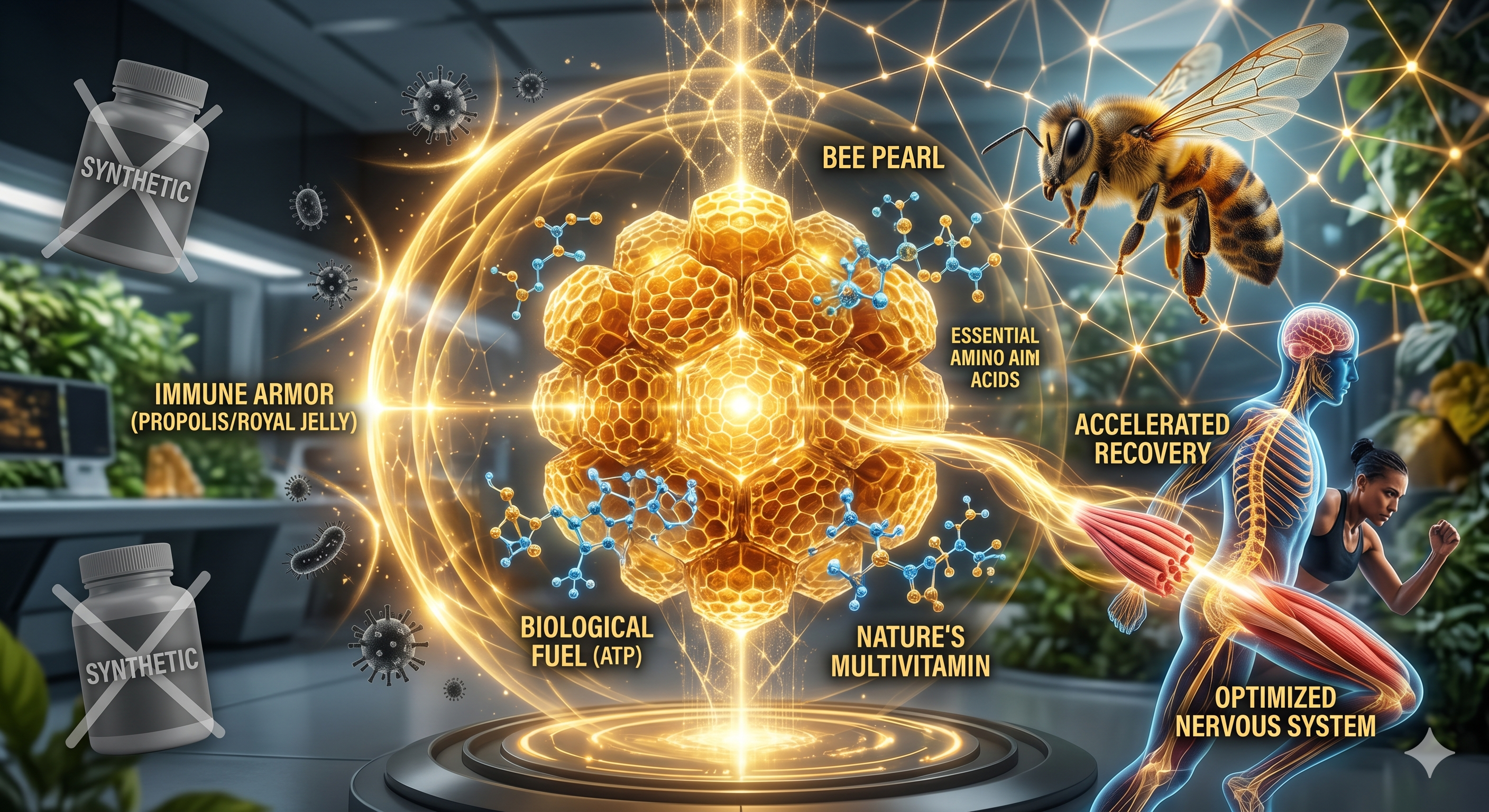 The Ultimate Biological Fuel: Why Bee Pearl is Nature’s Most Potent Biohack