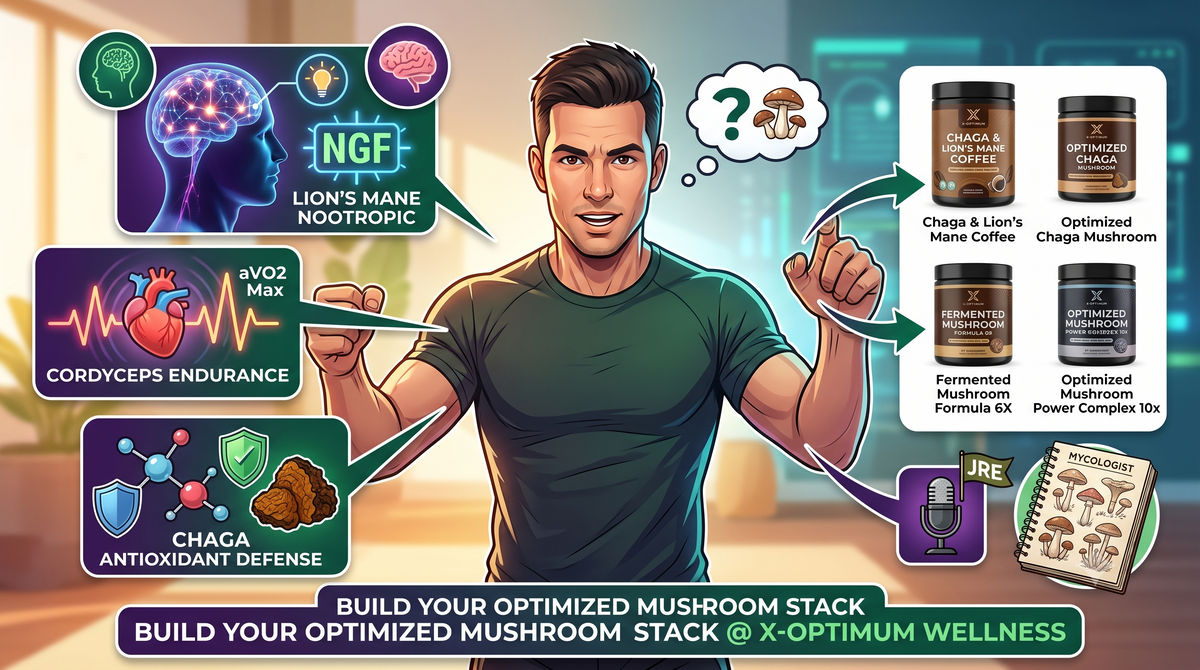 The Biohacker’s Guide to Fungi: How to Build Joe Rogan’s Mushroom Stack