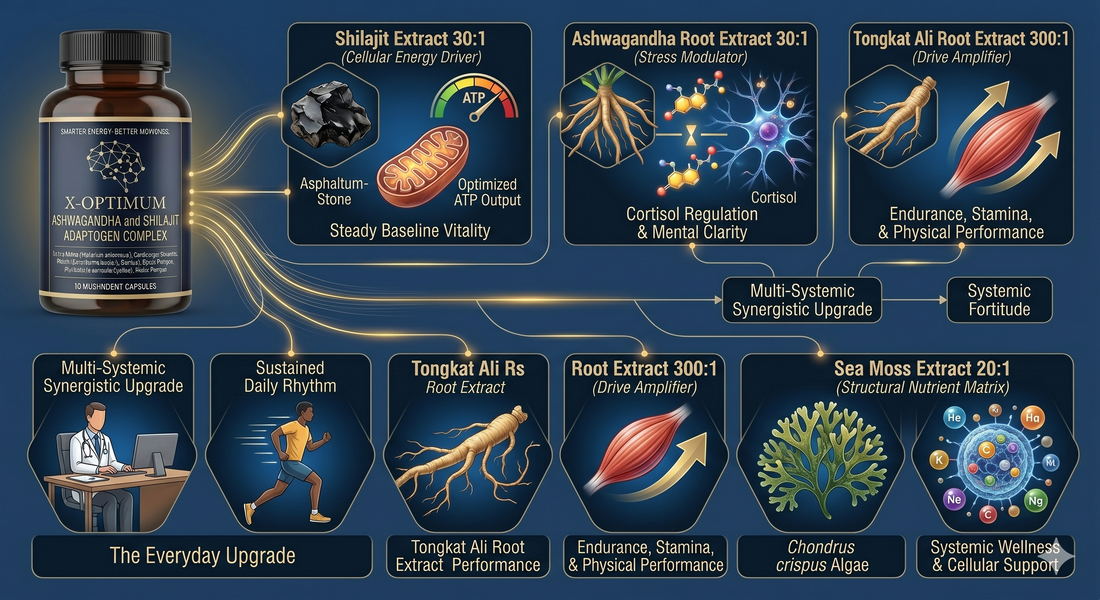 The Biological Baseline: Why You Need a Targeted Adaptogen Protocol for Sustained Output