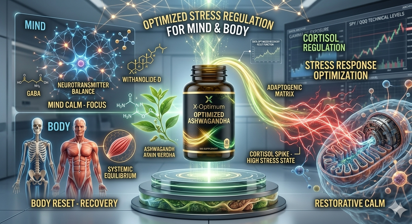The Ultimate Cortisol Kill Switch: Why Optimized Ashwagandha is Mandatory for High Performers