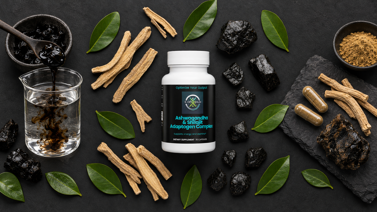 Natural Shilajit vs X-Optimum Comparison