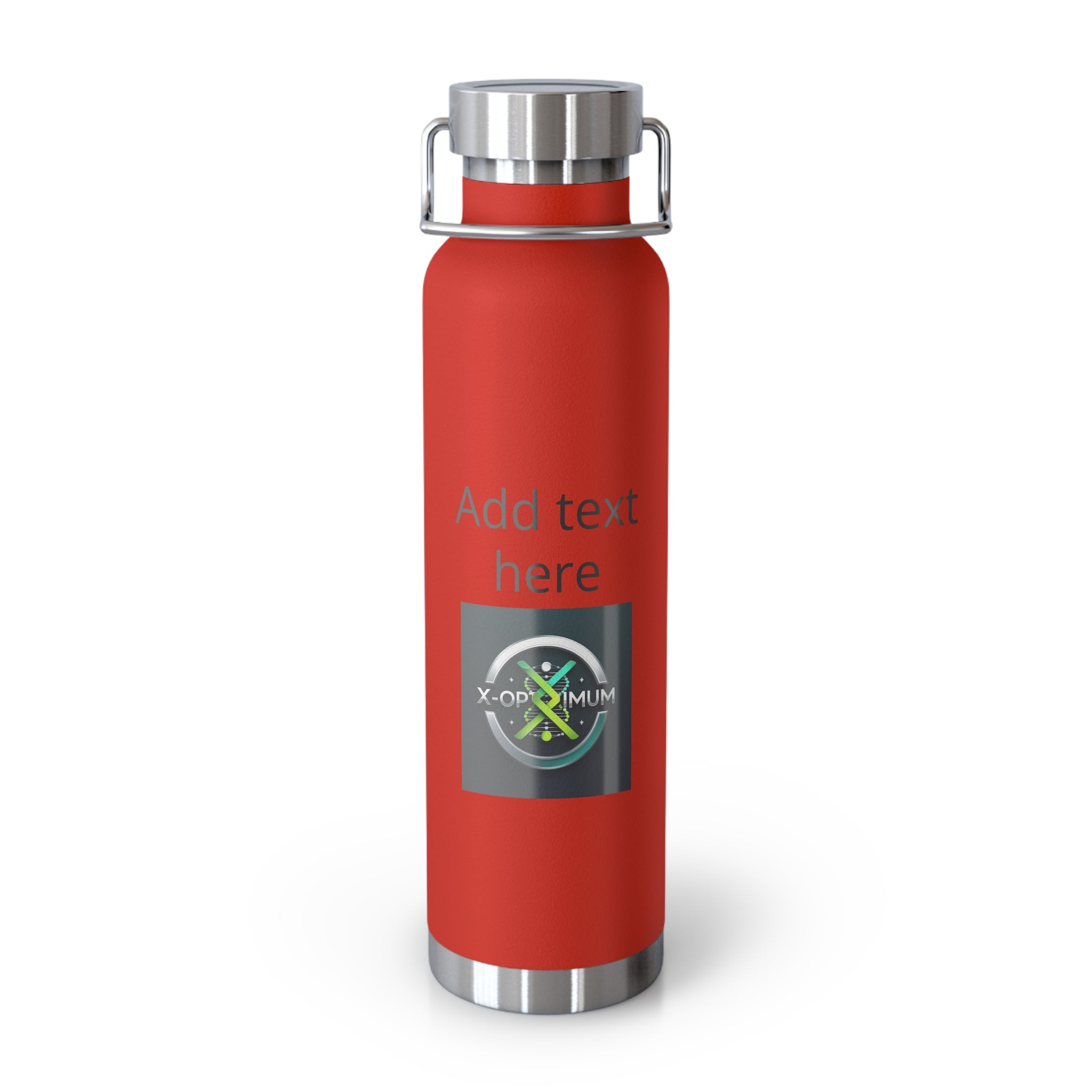 Copper Vacuum Insulated Water Bottle, 22oz.