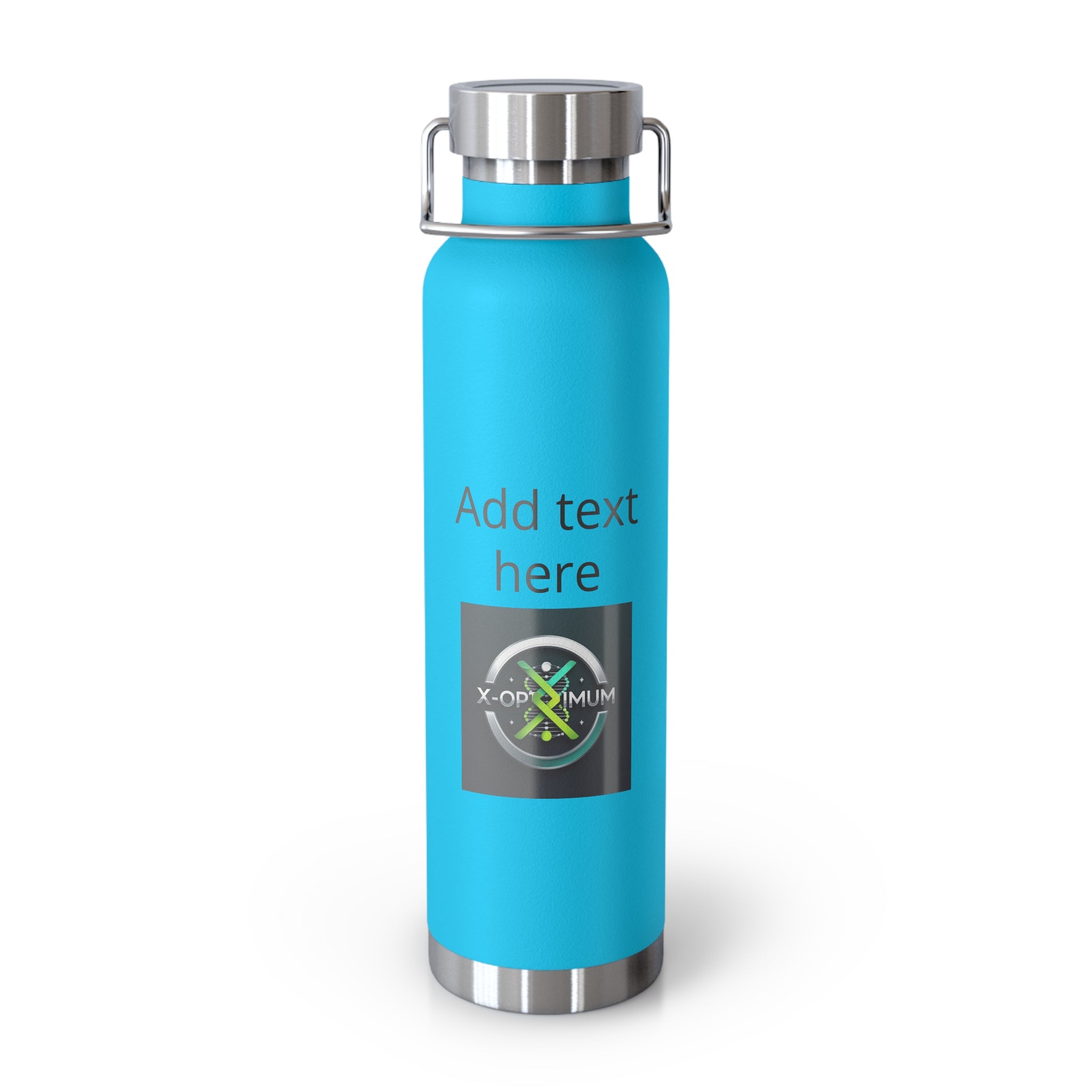 Copper Vacuum Insulated Water Bottle, 22oz.