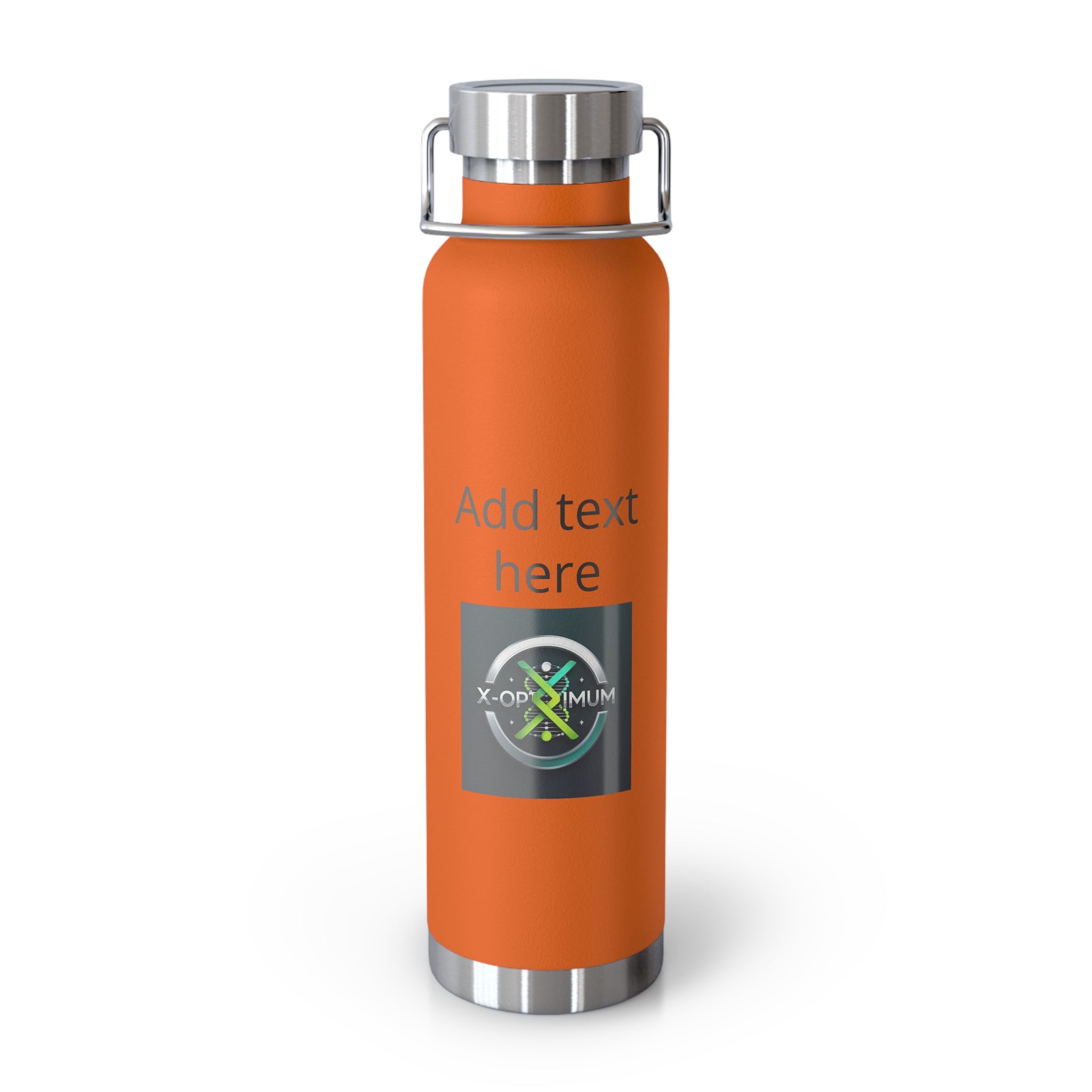 Copper Vacuum Insulated Water Bottle, 22oz.