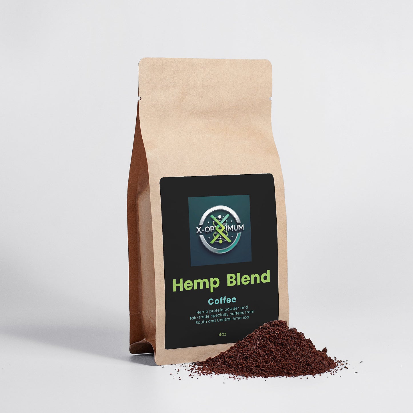 Hemp Coffee Blend - Medium Roast 4oz