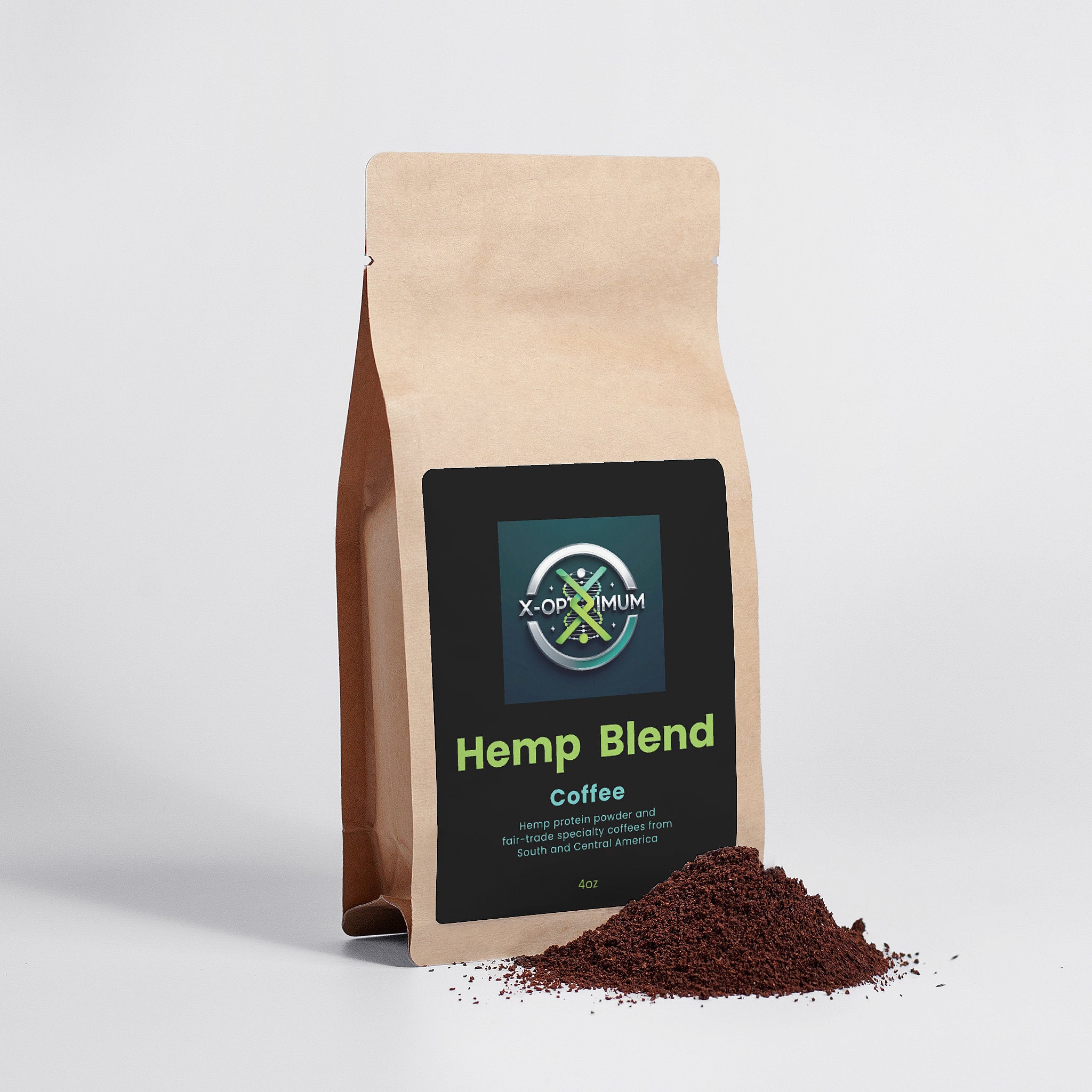 Hemp Blend Coffee: Omega 3 + Protein 4oz