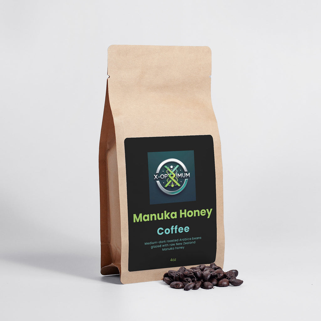 Manuka Honey Coffee: Energy + Immunity Support  4oz