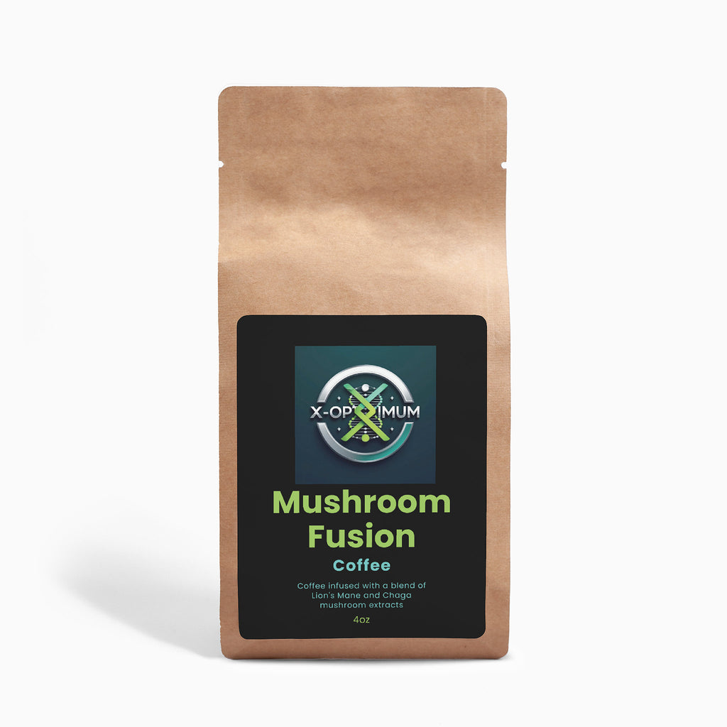 Mushroom Fusion Coffee: Lion’s Mane + Chaga 4oz