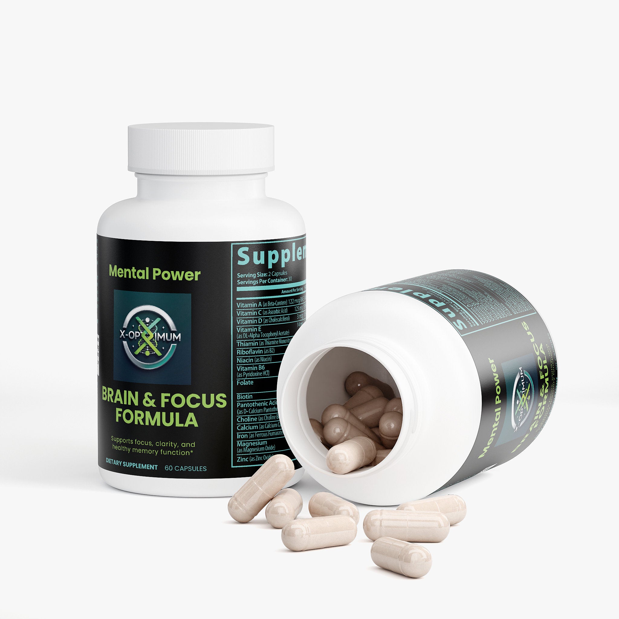 Mental Power Brain & Focus Formula