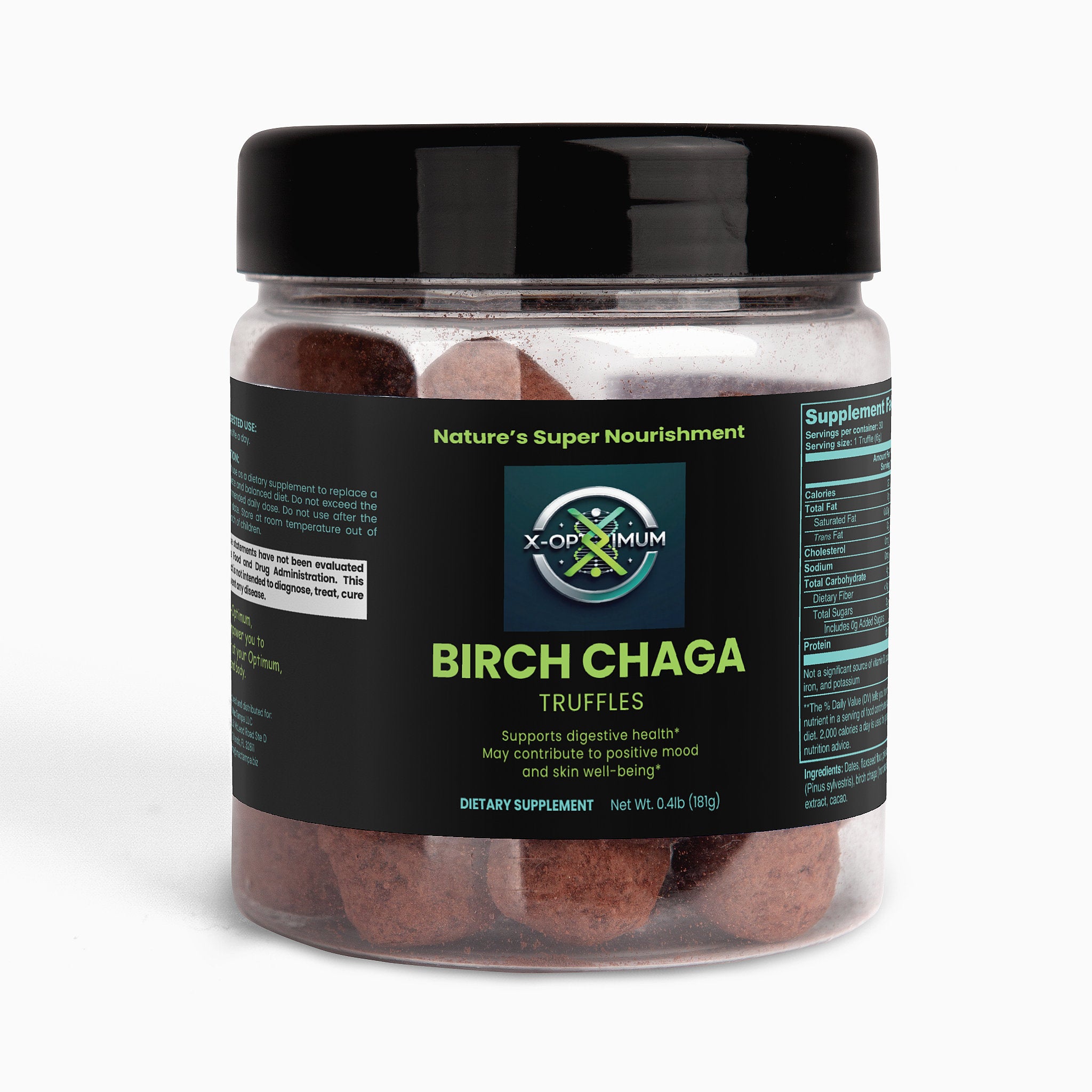 Optimized Birch Chaga Truffles