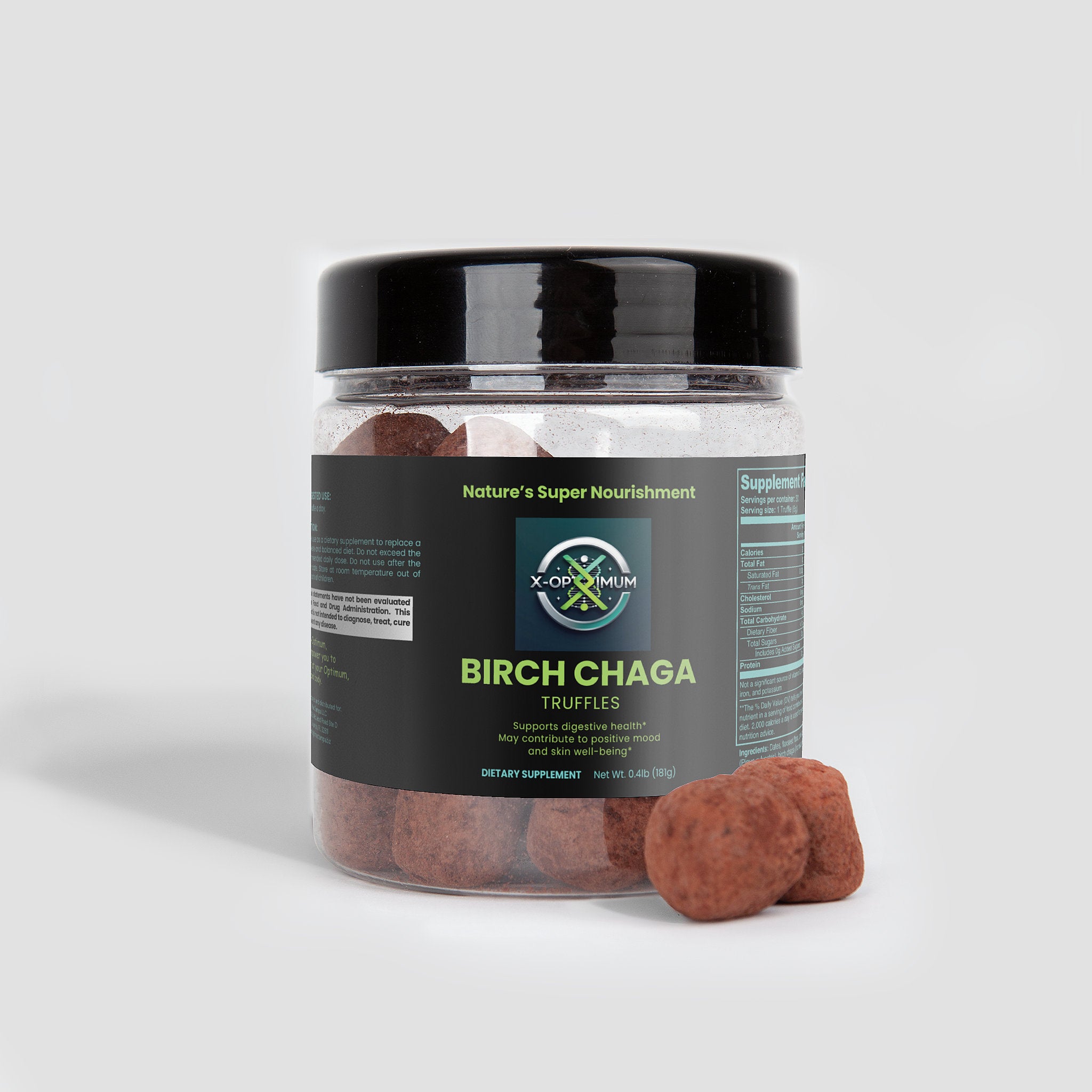 Optimized Birch Chaga Truffles