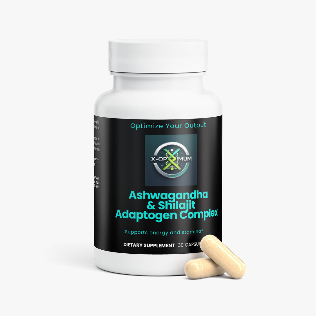 Ashwagandha and Shilajit Adpaptogen Complex
