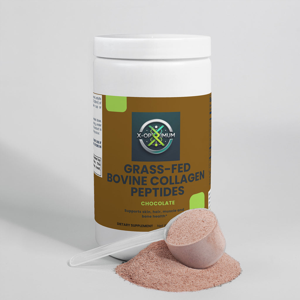Grass-Fed Bovine Collagen Peptides Powder (Chocolate)