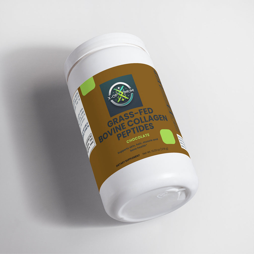 Grass-Fed Bovine Collagen Peptides Powder (Chocolate)
