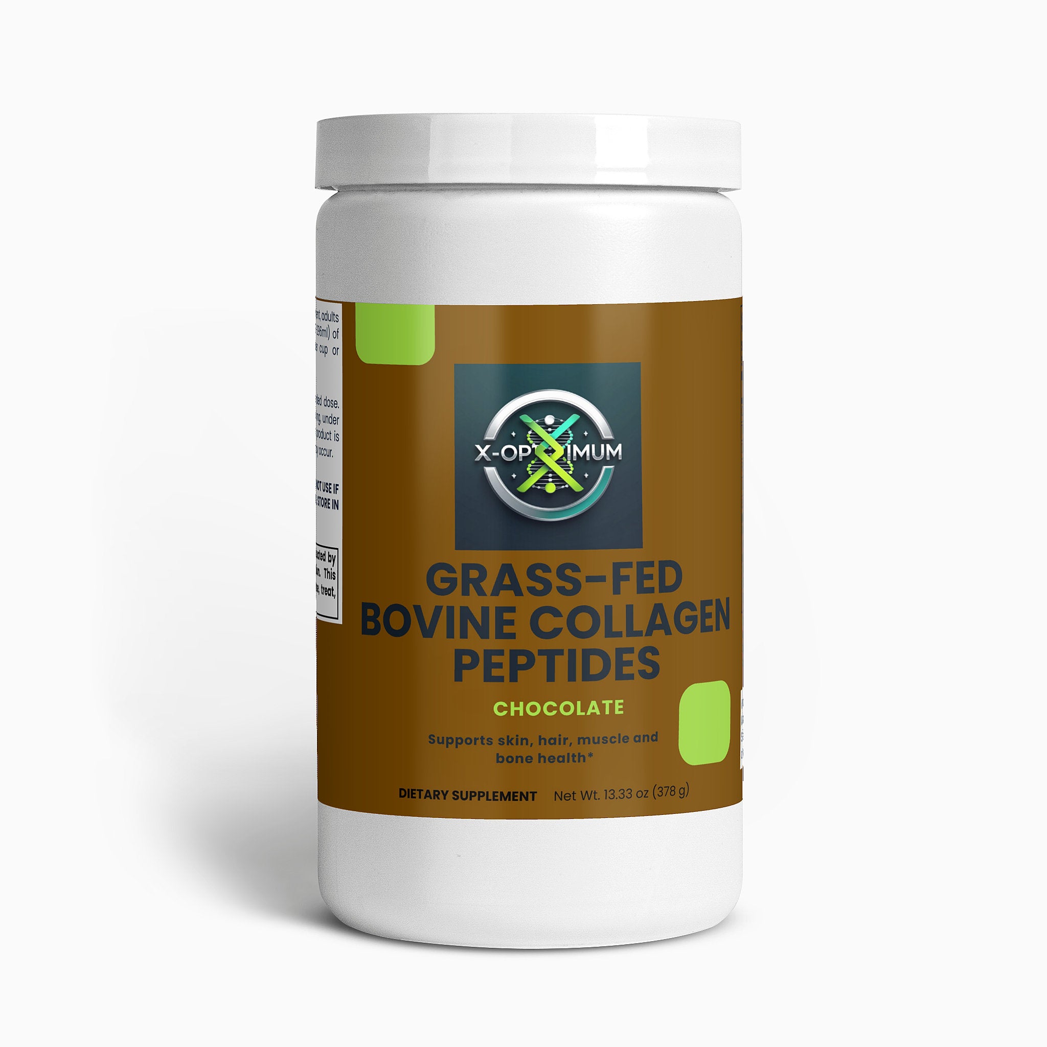 Grass-Fed Bovine Collagen Peptides Powder (Chocolate)