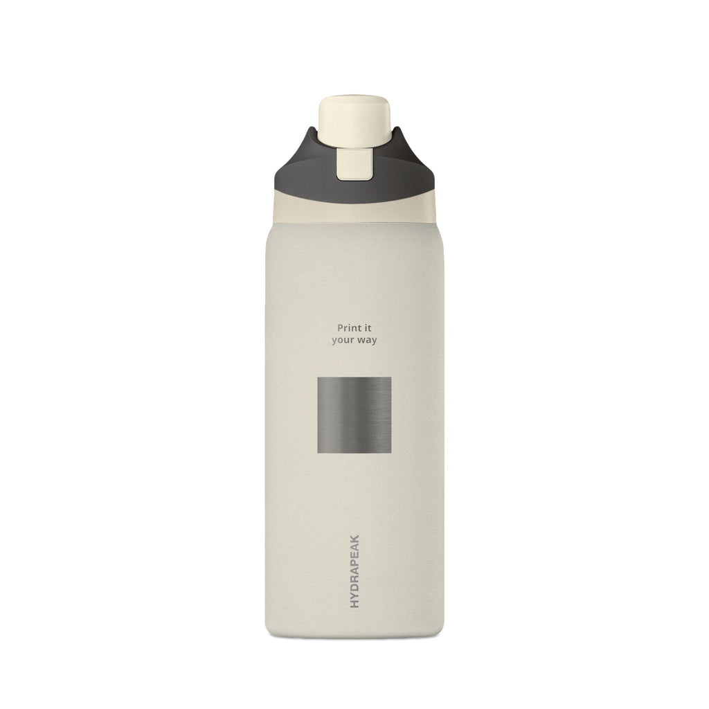 Insulated Oasis Water Bottle — Double-Wall Stainless Thermos, 32oz.
