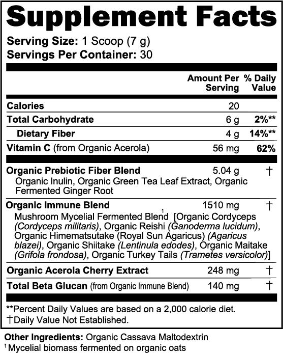 Fermented Mushroom Formula 6X