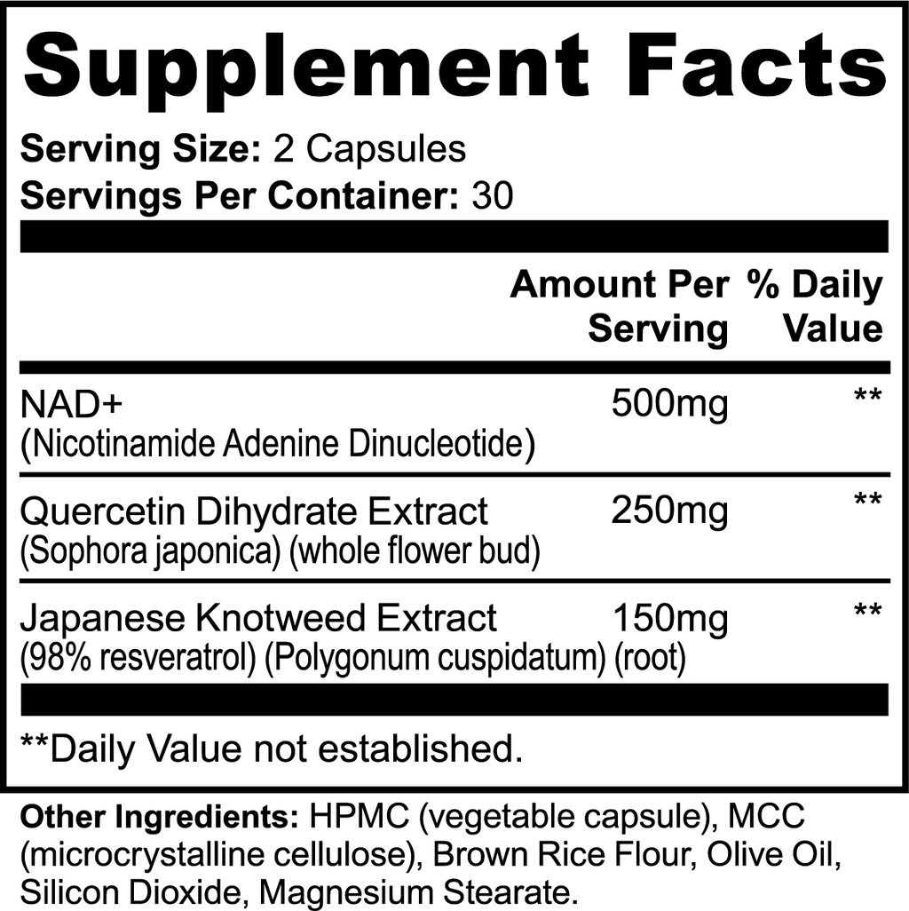Optimized NAD+