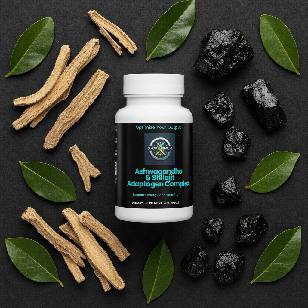 Ashwagandha and Shilajit Adpaptogen Complex