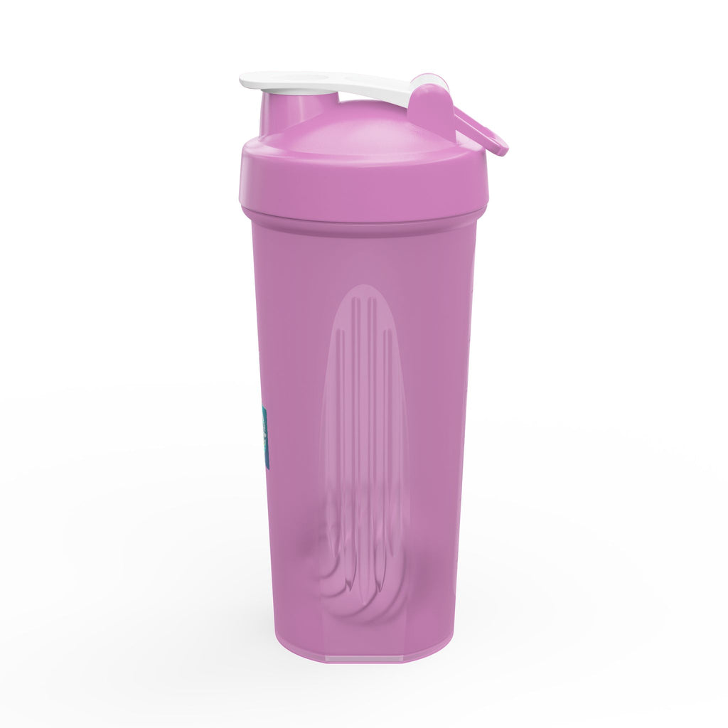 Protein Shaker Bottle with Gym Blender Cup, 24oz.