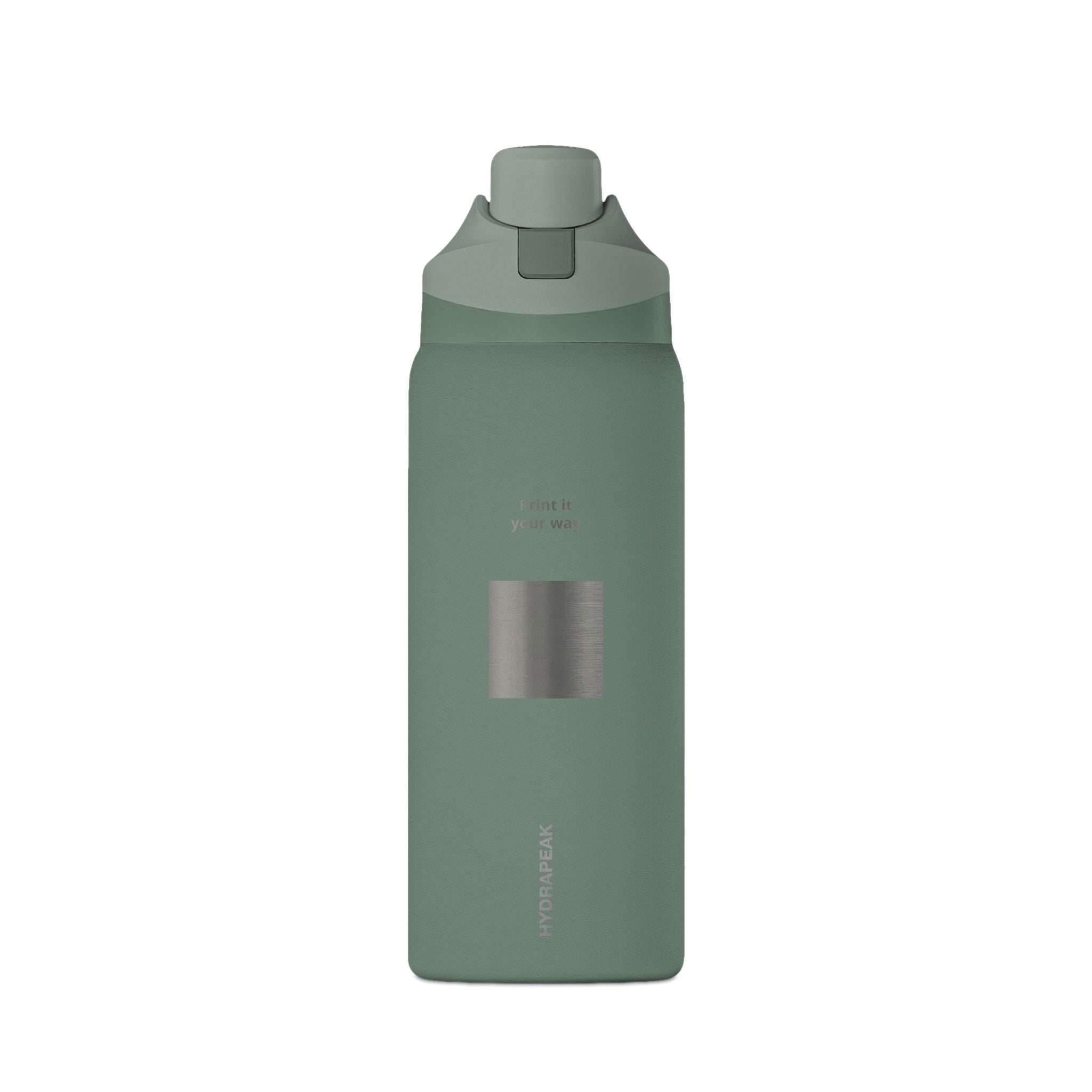 Insulated Oasis Water Bottle — Double-Wall Stainless Thermos, 32oz.