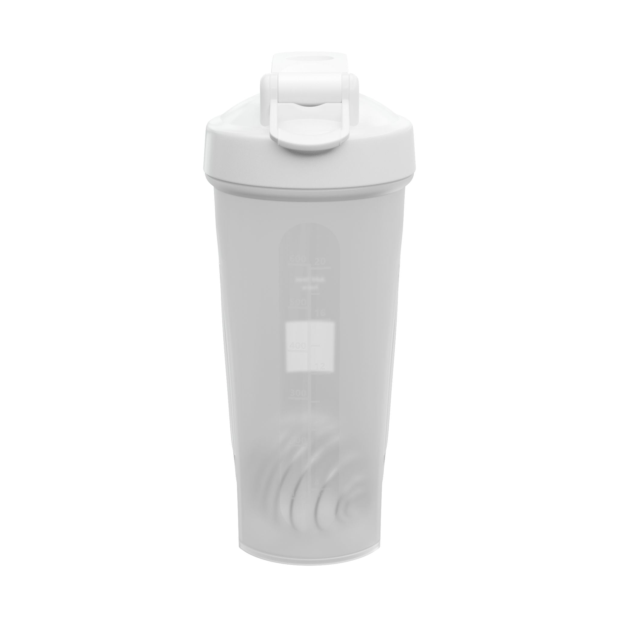 Protein Shaker Bottle with Gym Blender Cup, 24oz.