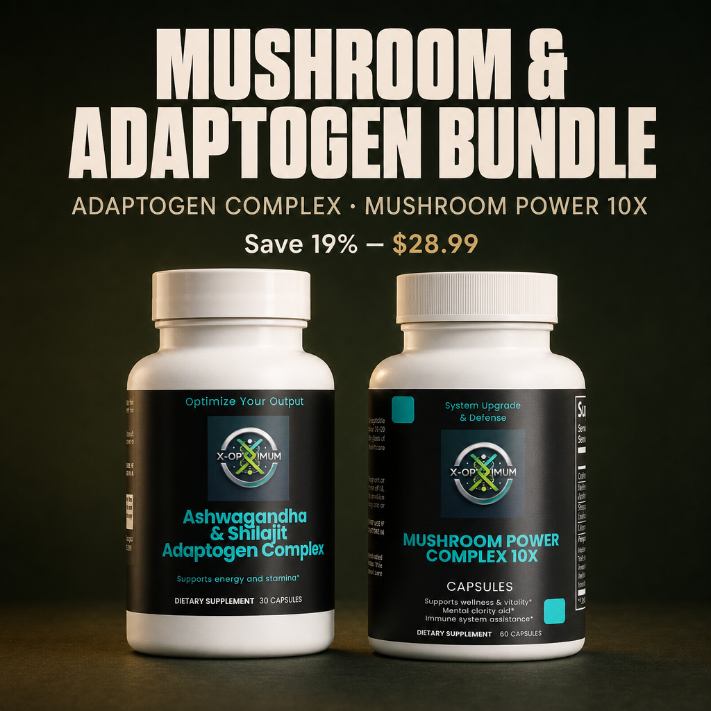 Mushroom and Adaptogen Bundle